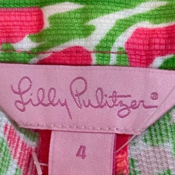 Lilly Pulitzer Shorts 4 Retro Preppy Small Shorts Boho Chic Resort wear Coastal - Picture 3 of 11